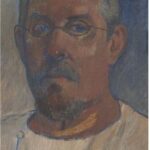 고갱 자화상, 바젤미술관 “진품”