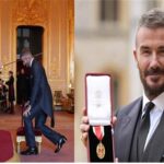 베컴, 英찰스 3세 기사 작위 수여